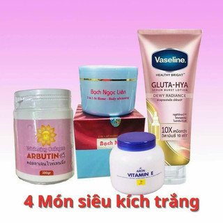 Combo Bạch Ngọc Liên 4 món dưỡng đêm