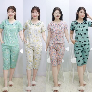 [BunnySky] Set Đồ bộ mặc nhà, mẫu đồ bộ nữ mặc ở nhà đẹp, quần áo nữ mặc nhà lửng xinh mát mẻ