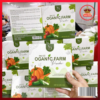 Bột Rau Củ Organic Farm, Hộp 20 Gói, Phong Vân Fresh Food