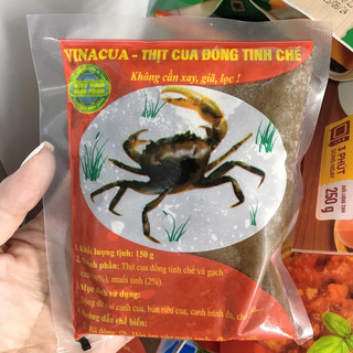 Cua Đồng Tinh Chế 150G - Ship Hoả Tốc Hà Nội