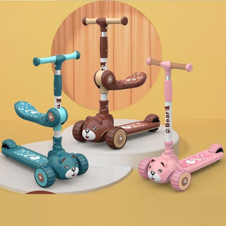 Xe Scooter, Xe Trượt Cho Bé Bánh Có Đèn 3 in 1