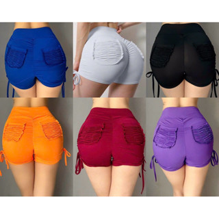 Quần tập gym tập yoga LƯNG CAO dây rút 2 bên hông siêu đẹp. Quần tập mẫu mới nhất 2024 túi rách nâng mông