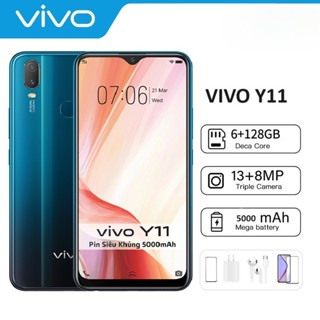 điện thoại Vivo Y11 2SIM  Màn hình 6.35inch Ram 6GB Bộ Nhớ 128GB Pin 5000mah