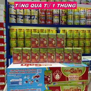 Thùng 48 hộp 110ml sữa bột pha sẵn colos gain