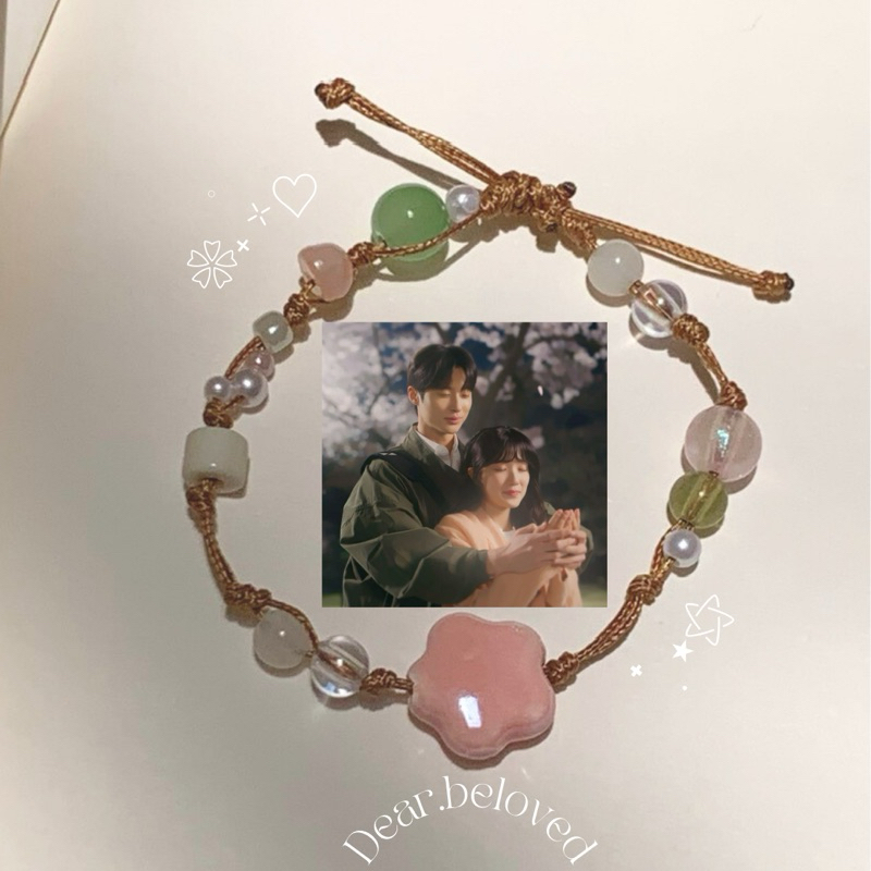 Vòng tay Lovely runner - Spring snow inspired