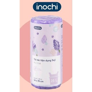 Túi rác tiện dụng soji có quai - inochi hương lavender