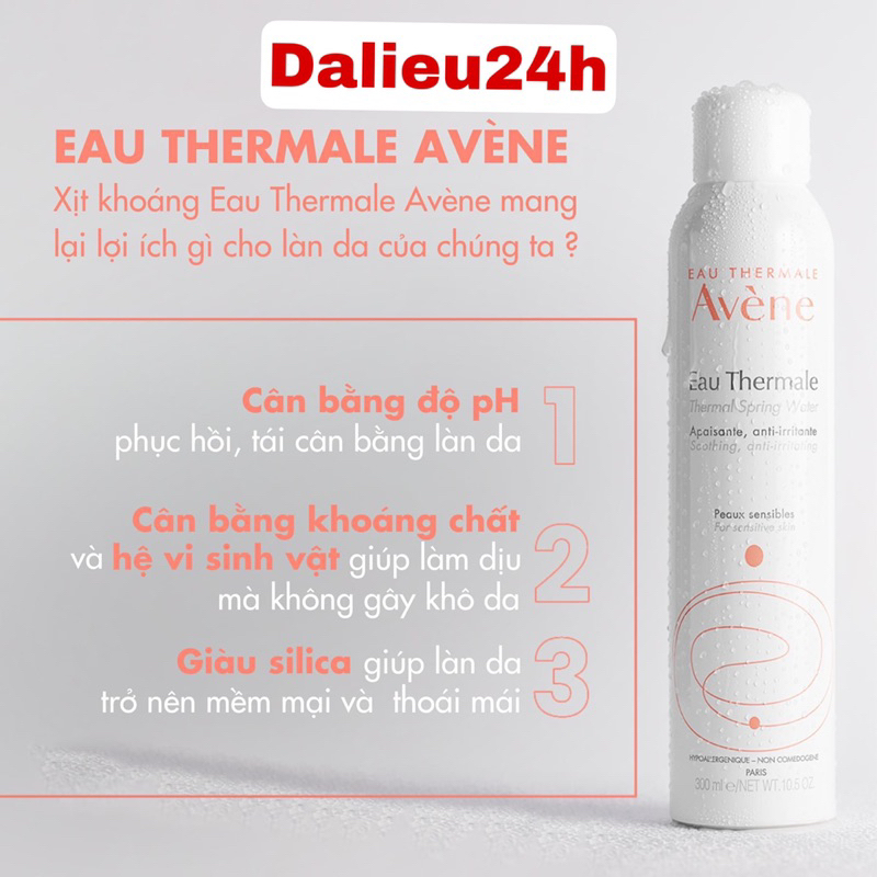 Xịt khoáng Avene - Chính hãng - Dalieu24h