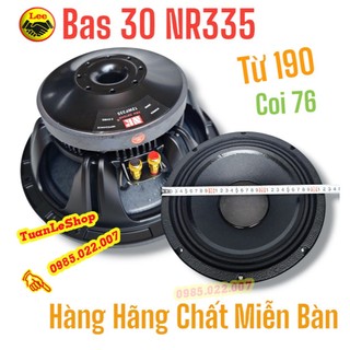 2 LOA BASS 30 NR335 TỪ 190 COIL 75,5 – LOA RỜI BASS 3 TẤC NR 335-  GIÁ 02 CHIẾC BASS 30 TỪ 190 NR335
