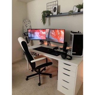 Bàn ikea,bàn gaming,làm việc kiểu ikea dài 1m2 - 1m4 - 1m6