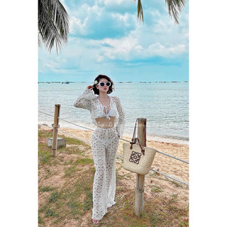 Set ren Quần và áo khoác hàng cao cấp