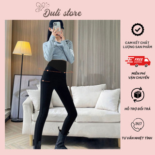 Quần legging bầu, quần bầu dài công sở co dãn loại 1 đủ size 38-75kg