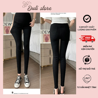 Quần legging bầu, quần bầu dài công sở co dãn loại 1 đủ size 38-75kg