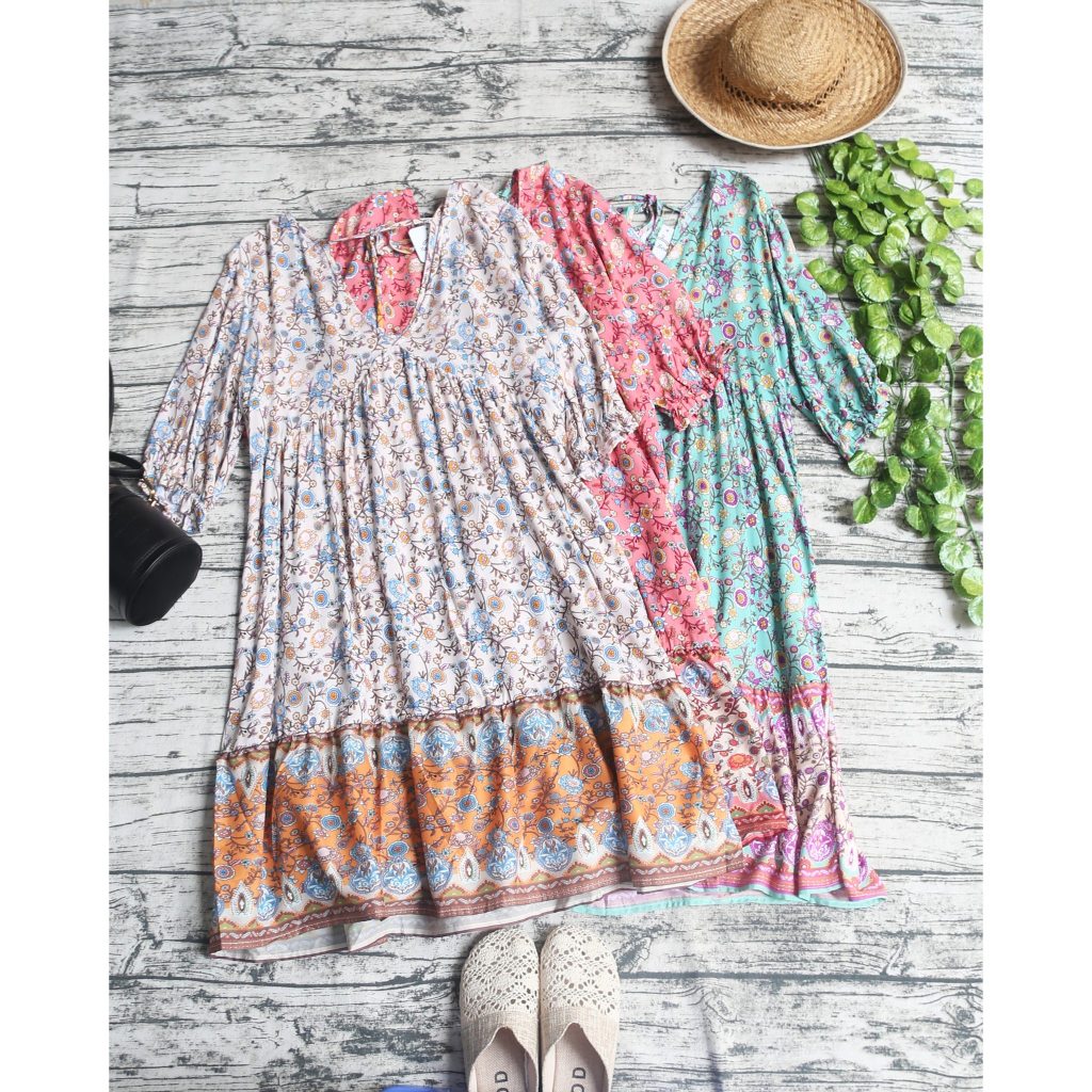 VÁY BABYDOLL THỔ CẨM ĐẦM ĐUÔI CÁ