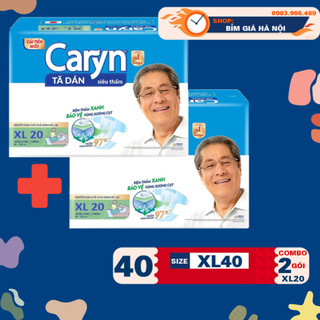 Bỉm người già Caryn M40 L40 XL40 miếng siêu thấm hút #caryn #bỉm già caryn #bỉm caryn #tã caryn #tã già caryn