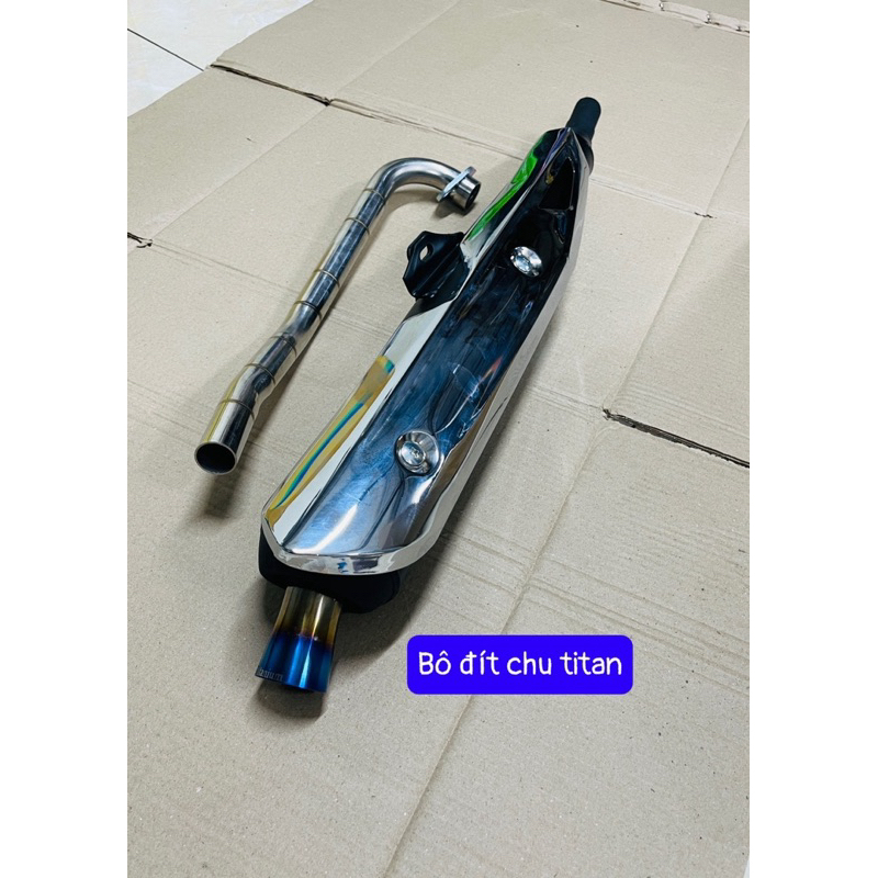 Bô Wave 110 ( Mỏ Chu Titannium ) Móc Nhồi Bông Lắp Wave 50-100-110