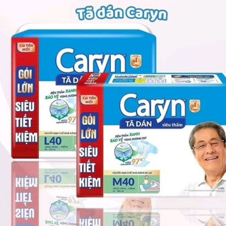 Bỉm/Tã dán người lớn Caryn size M và L(40 miếng )