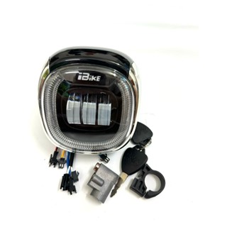 Đầu đèn M9 2 tầng bắt xe cỏ 48/60v, có 2 núm bắt ghi đông,có khoá BH 1 Năm