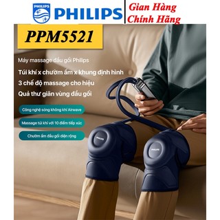 Máy massage đầu gối PHILIPS PPM5521 - 3 chế độ massage cho hiệu quả thư giãn vùng đầu gối