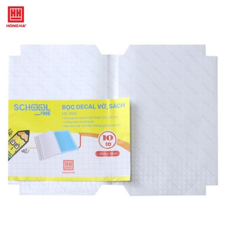 Bọc sách vở decal Hồng Hà