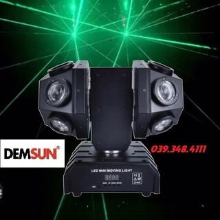 Đèn  moving  12 mắt 2 đầu laser
