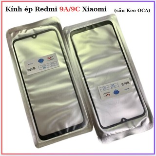 Mặt kính Ép Liền keo xiaomi Redmi 9A/9c