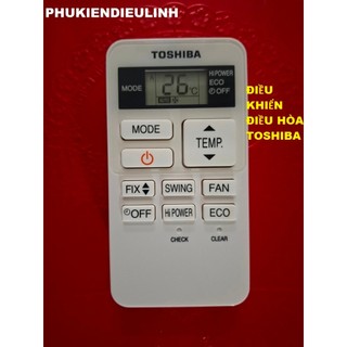 ĐIỀU KHIỂN ĐIỀU HÒA TOSHIBA WC-UA02NE (HÀNG CHÍNH HÃNG)