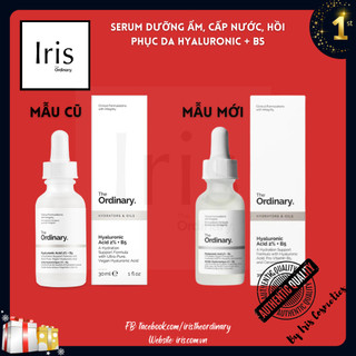 (MẪU MỚI 2024) Tinh chất cấp ẩm,cấp nước,hồi phục Hyaluronic Acid 2% + B5 (Ceramide) - The Ordinary.