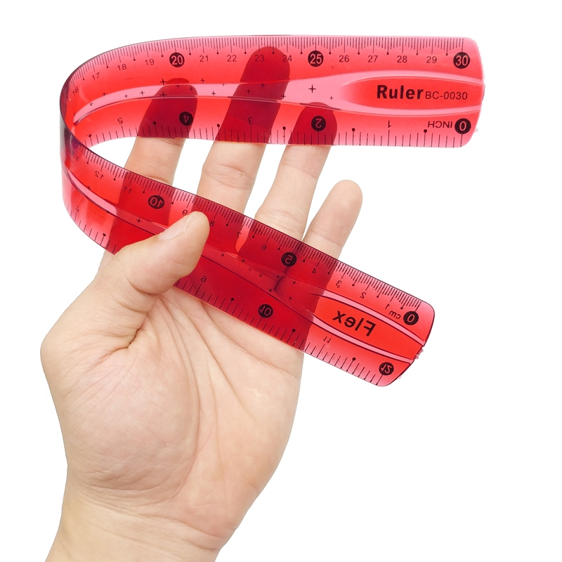 Thước kẻ dẻo 20cm,30cm.