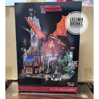 Lắp ghép 21348 f2193 dungeons & dragons hang động của rồng