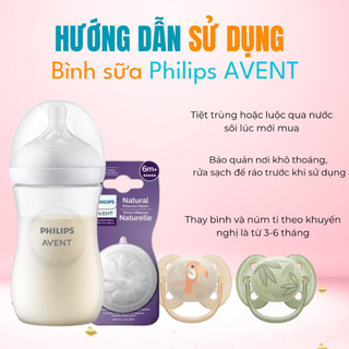 Bình sữa Philips AVENT Natural 125ml_260ml_330ml