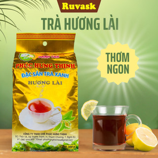 Trà lài, trà dứa thơm ngon thượng hạng gói 300 g - trà nhài pha trà chanh, trà sữa, trà tắc, trà đá - trà xanh ruvask