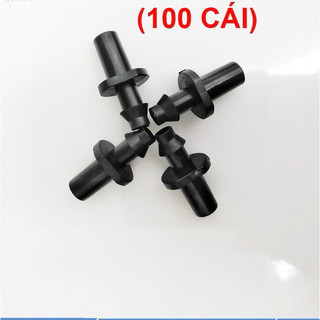 Bịch 100 cái -Khởi thủy 6mm nối béc đầu trơn,đầu ngạnh,khởi thủy 6li