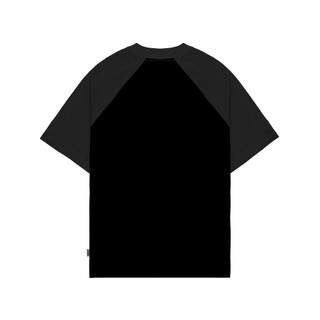 Áo thun Raglan Black Grey x Four Basic Grey Black T02