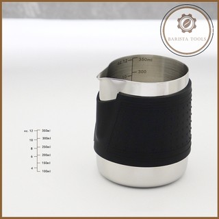Ca đánh sữa inox 304 thân bọc cao su