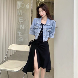 ÁO KHOÁC BÒ NỮ TAY LỠ