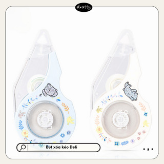 Bút Xóa Kéo Họa Tiết Dễ Thương, Băng Xóa Cao Cấp, Đồ Dùng Cho Học Sinh, Văn Phòng, Dotty - Văn Phòng Phẩm Cao Cấp
