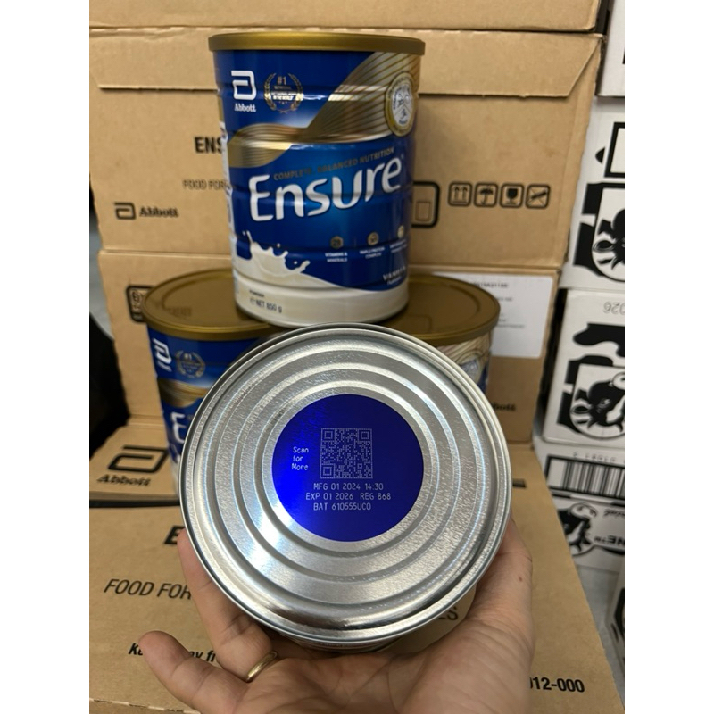 [ HCM ] Sữa bột Ensure Úc hương vanilla hộp 850g