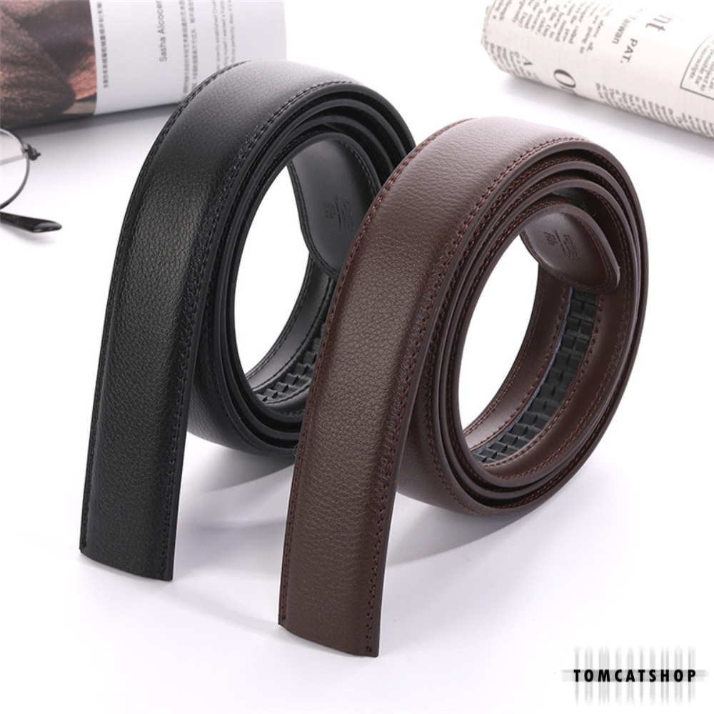 Dây Lưng Bản Nhỏ Da Bò Nam Sần Xịn Khóa Tăng,Thắt Lưng Khóa Tự Động Cao Cấp