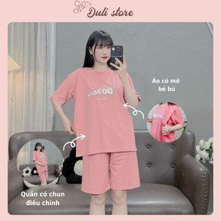 Đồ bộ bầu,đồ bầu mùa hè,đồ bộ sau sinh cho mẹ 45-65kg