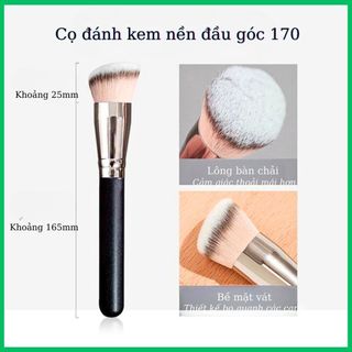 Cọ tán nền Mã 170 trang điểm lông mềm tiện dụng