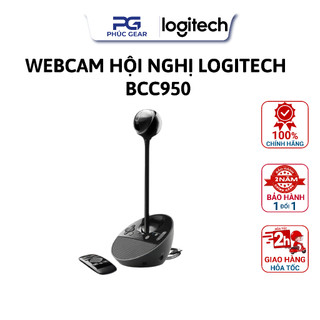 Webcam hội nghị logitech bcc950 - bảo hành 24 tháng - hàng chính hãng