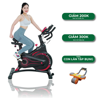 Xe đạp tập kháng từ bản cao cấp [016] khung thép siêu bền [TẶNG CON LĂN TẬP BỤNG]