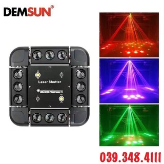 Đèn moving 12 mắt 3in1