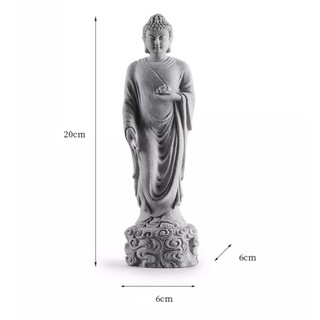Tượng Phật Thích Ca Đứng - Đá Sa Thạch