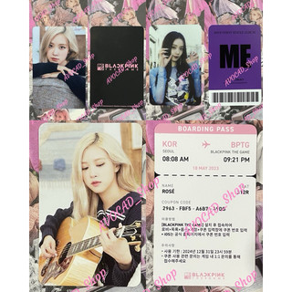 Blackpink| card, pola , postcard welcoming collection 2022, the album, hylt, summer diary 2020