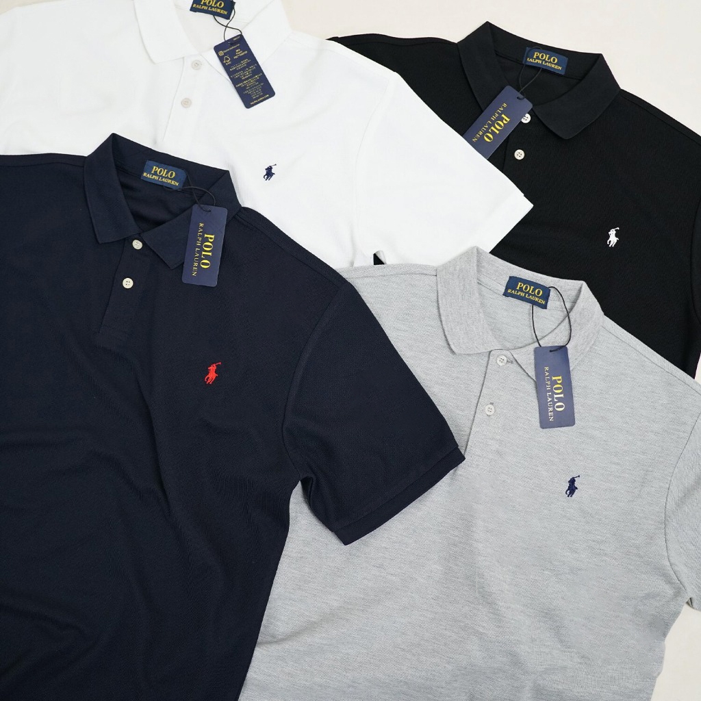 Áo polo Rap Lau Rừn logo thêu ngựa vải cotton Cao Cấp gai thoáng mát form rộng nam nữ unisex LOIX