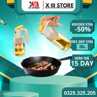 Chai Xịt Dầu Thủy Tinh Nhà Bếp, Bình Xịt Dầu Phun Sương, Bình xịt Dầu chuyên dùng cho nấu ăn
