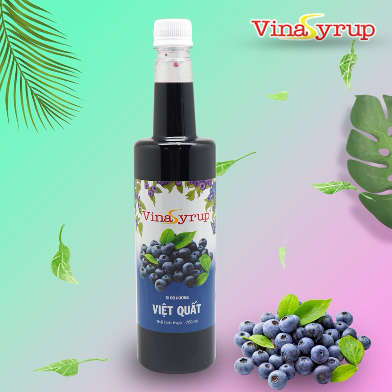 Siro Việt Quất Vinasyrup 750ml