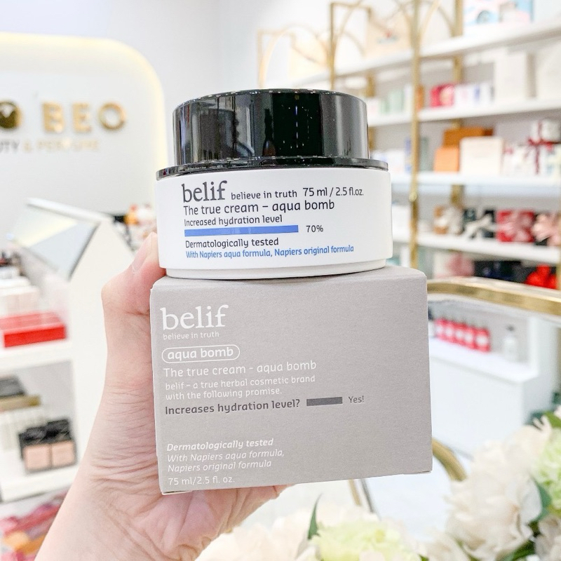 [CHÍNH HÃNG 100%] KEM DƯỠNG CẤP ẨM BELIF THE TRUE CREAM 75ML