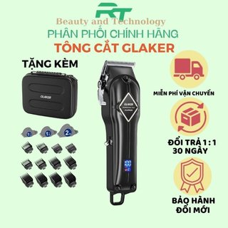 Tông đơ cắt tóc Glaker thương hiệu đức, Tăng đơ lưỡi đã mài chuốt, Bảo Hành 5 Năm